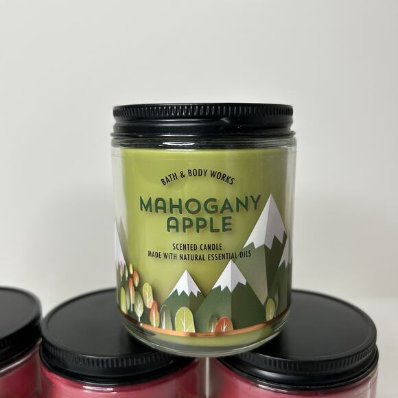 Bath & Body Works Aromatherapy Champagne Apple & Honey 7 oz Candles Lot Of 6 - Picture 5 of 8